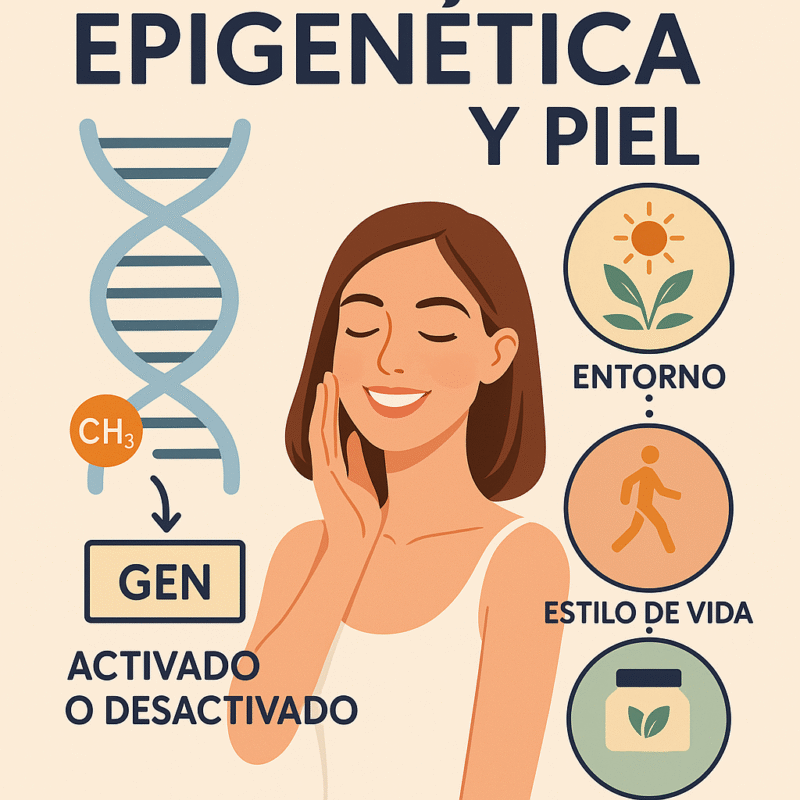 Epigenética y su impacto en la salud de la piel