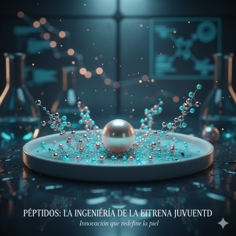 Péptidos, cadenas de aminoácidos , que son parte de las proteínas