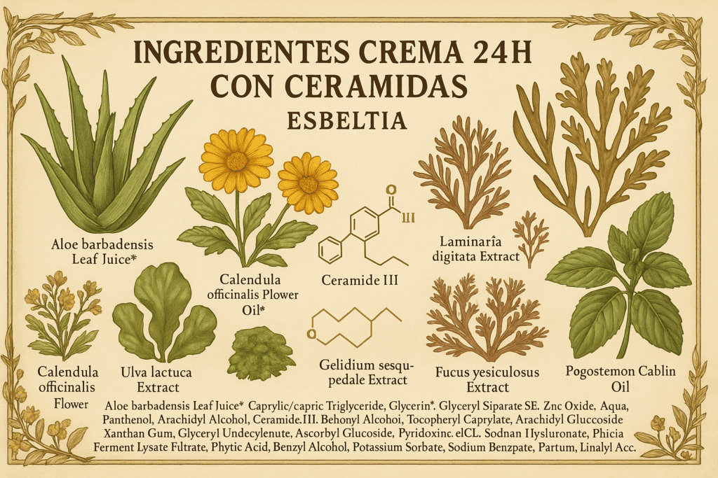 lámina de parte de las plantas y flores