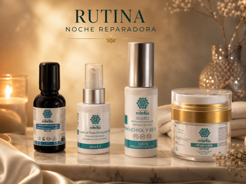 RUTINA DE NOCHE MINIMALISTA, ESBELTIA